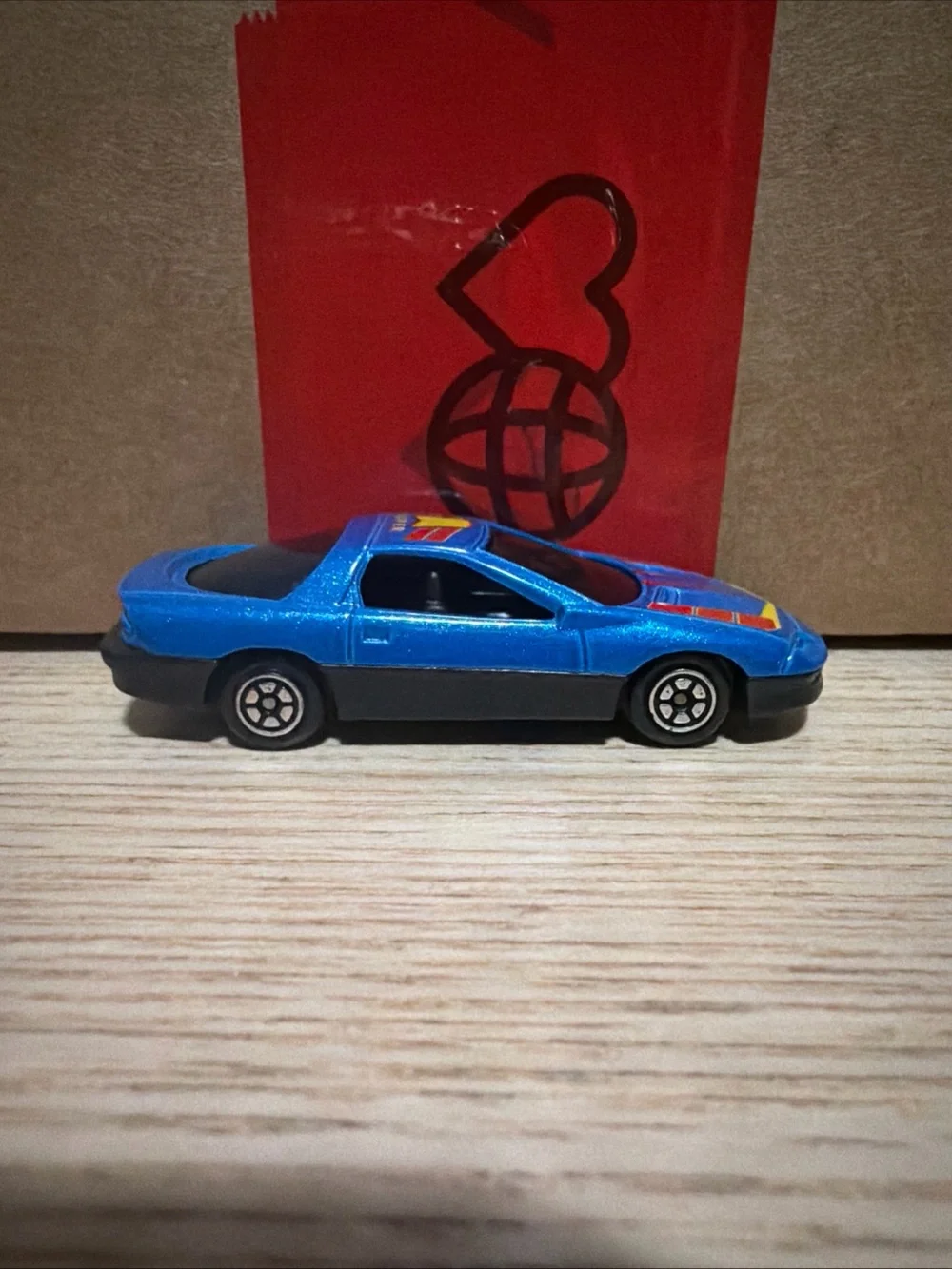 Vintage 1993 Diecast Chevy Chevrolet Camero Coupe Car Blue Yat Ming 1:64